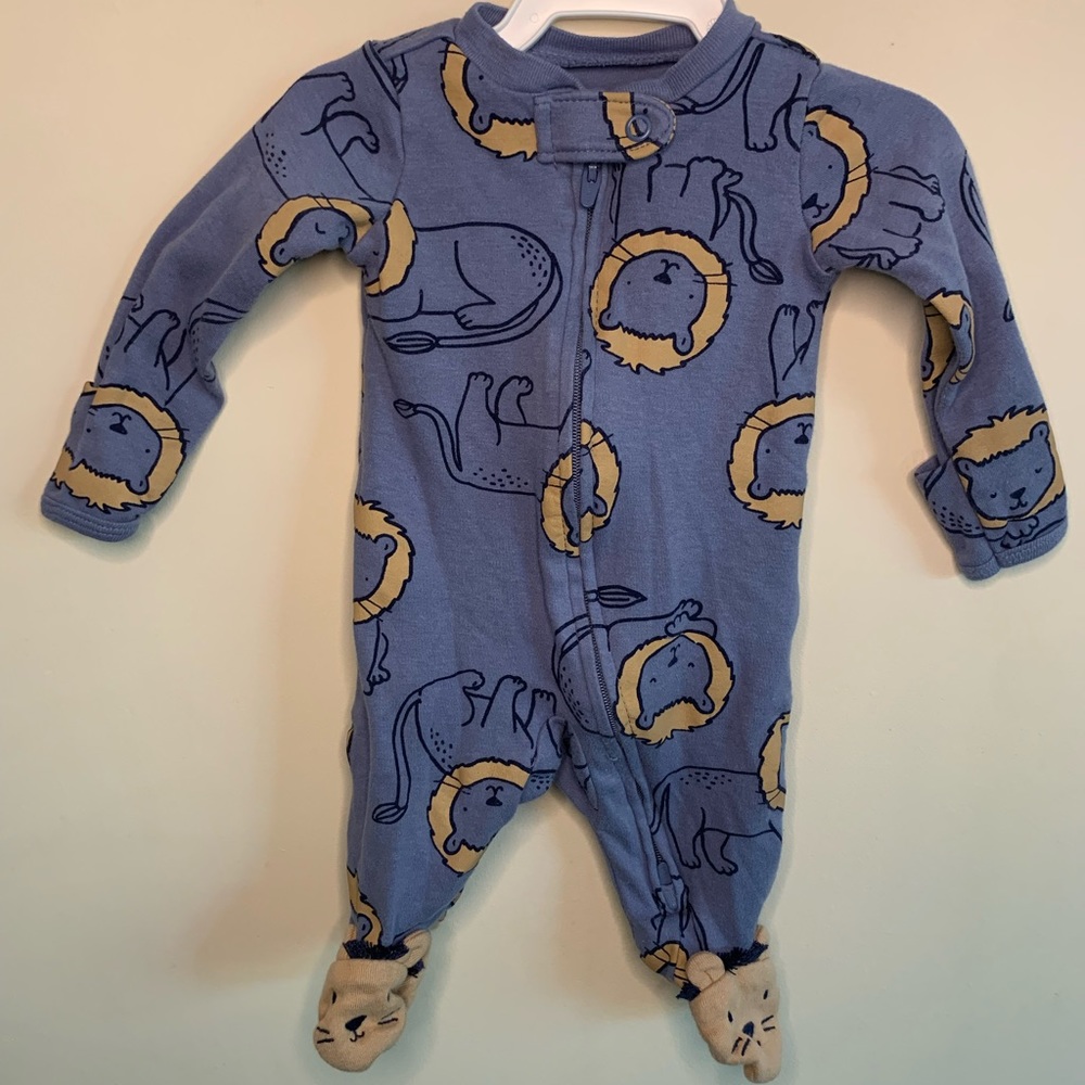 Blue Lion onesie